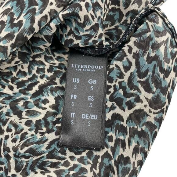 LIVERPOOL Los Angeles Double Layer Sleeveless Woven Shell Blouse Sz Small - Picture 7 of 11